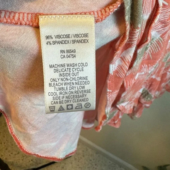 Tommy Bahama Women's Tropical Mini Floral Ruffled Skirt Resort Vacation Size XS - Picture 5 of 7